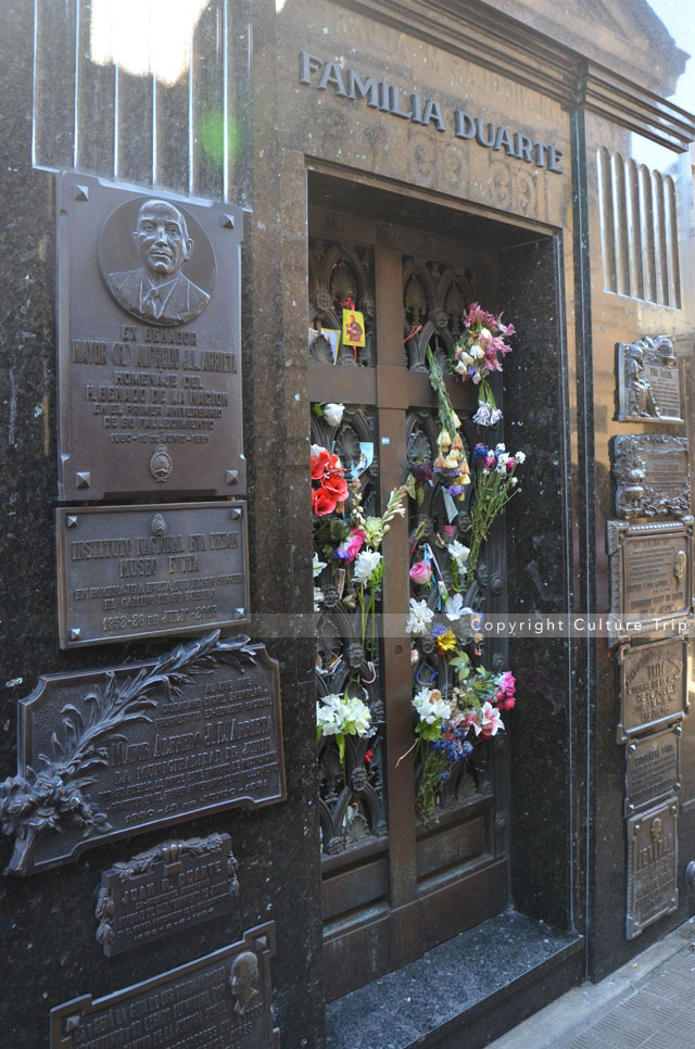 Tombe d'Eva Peron