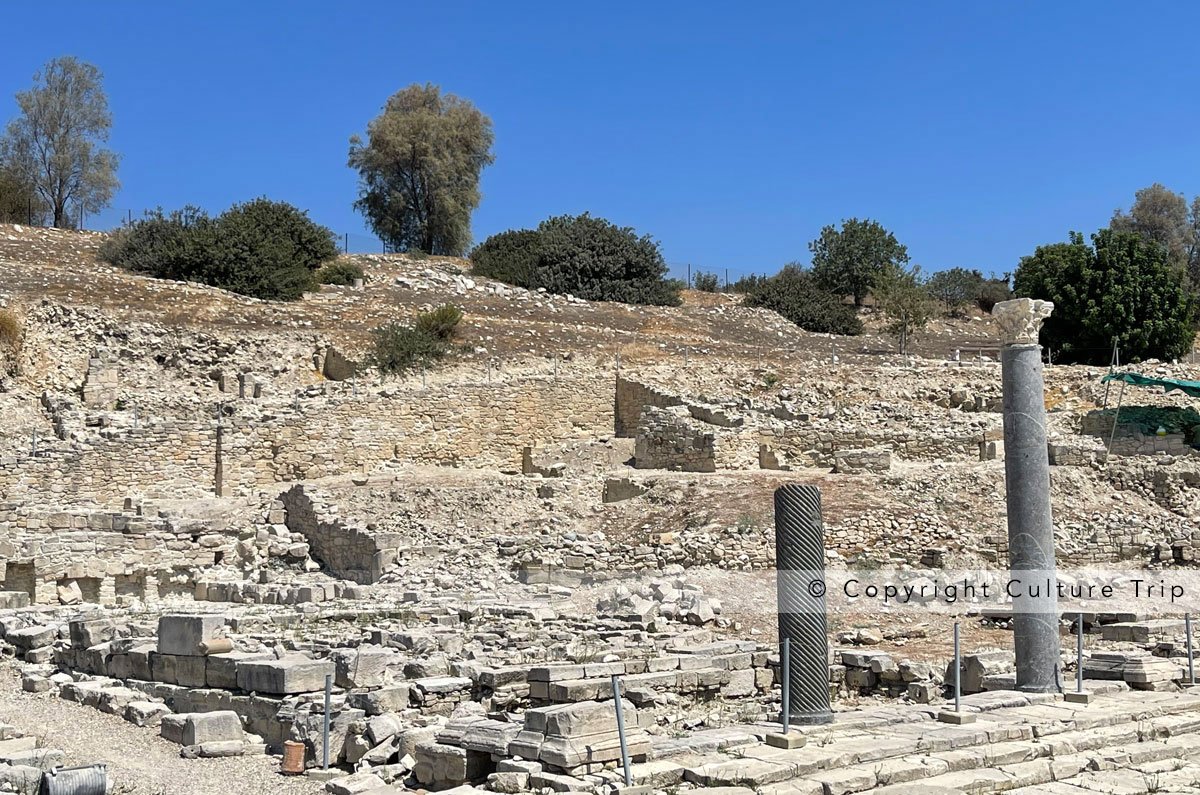 Ruines de la cité d'Amathonte