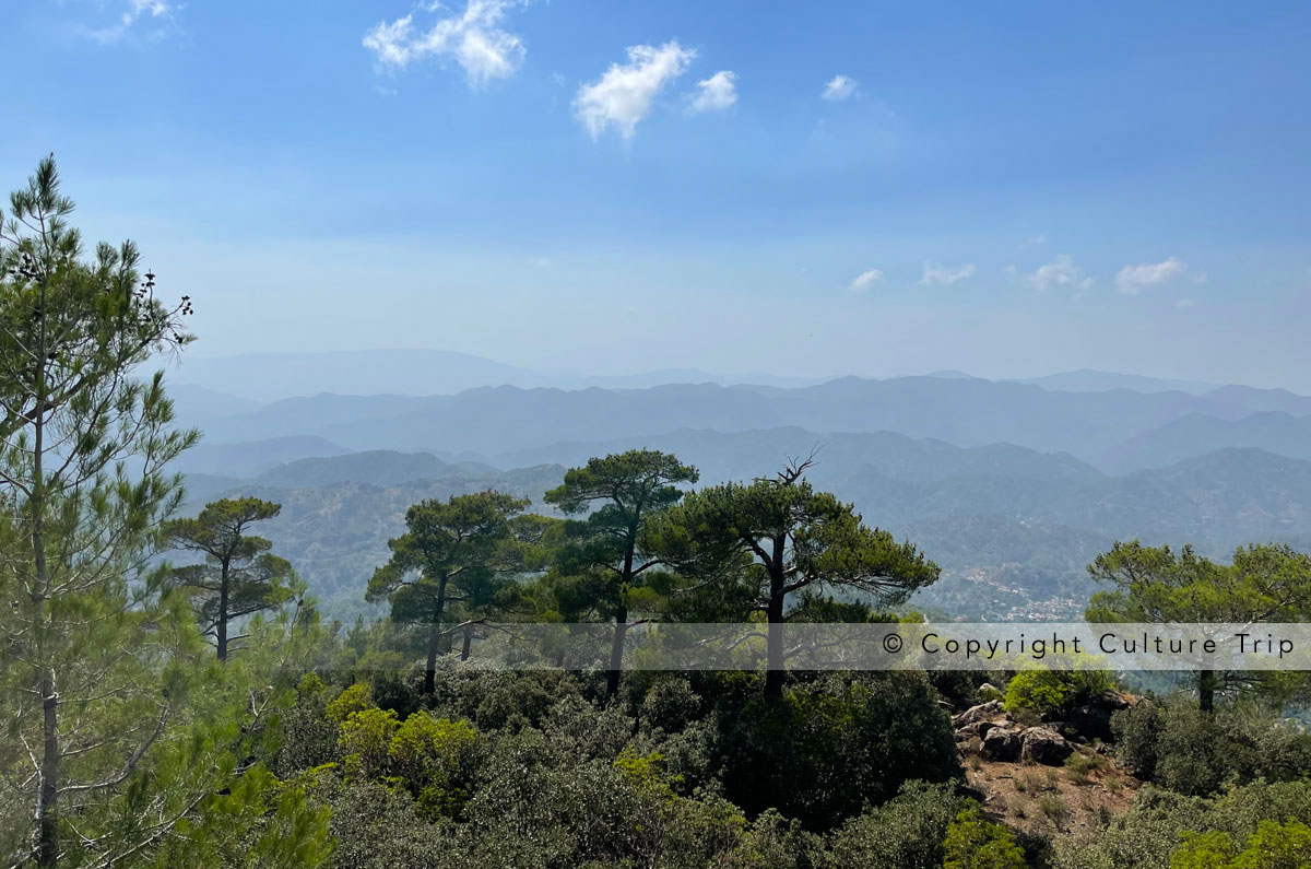 Le massif du Troodos