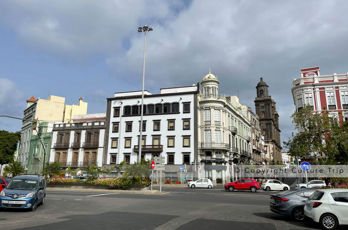 Le quatier de la vieille ville de Las Palmas