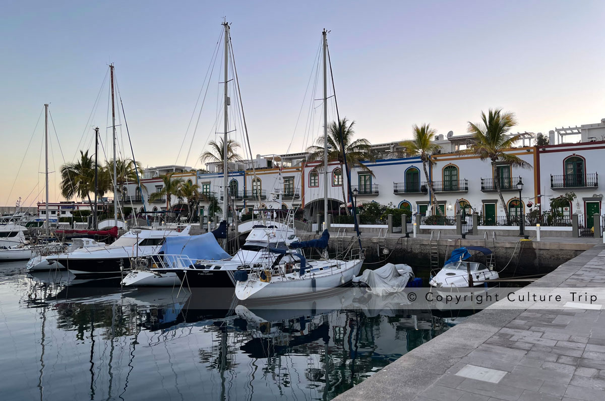 Le port de la plaisance de Puerto de Mogán