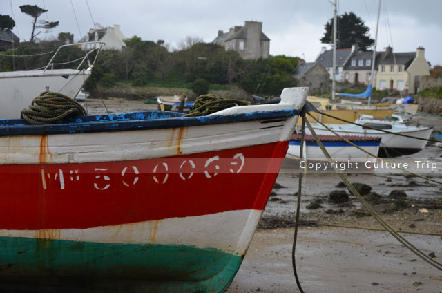 Coque de bateau en Bretagne