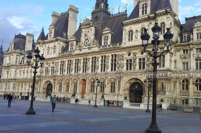 L'hôtel de ville de Paris