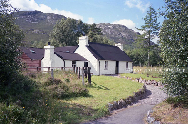Maison traditionnelle des Highlands