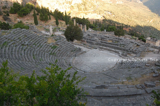 Le théâtre de Delphes