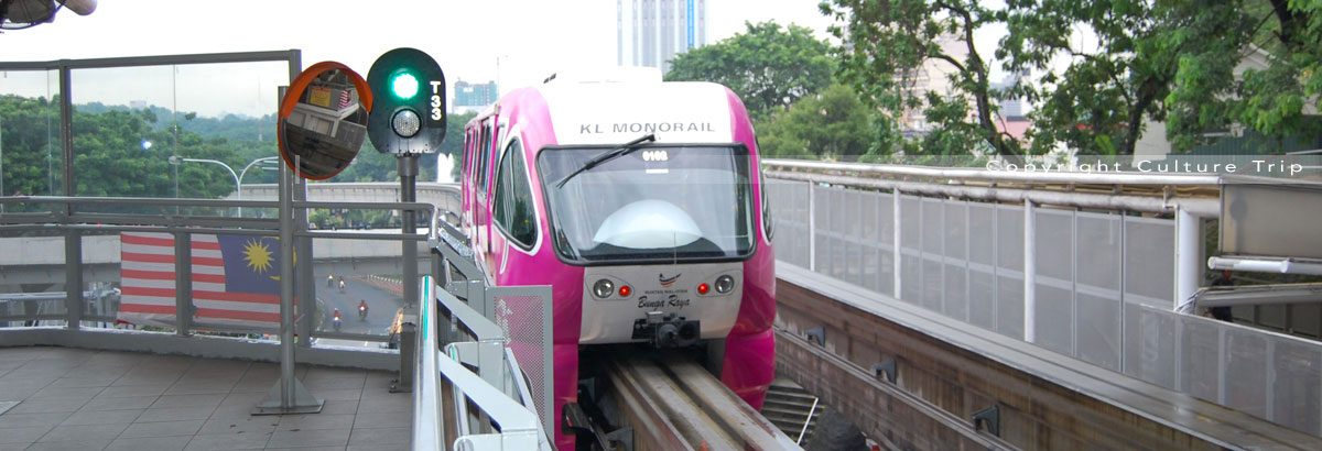 Ligne aérienne du monorail