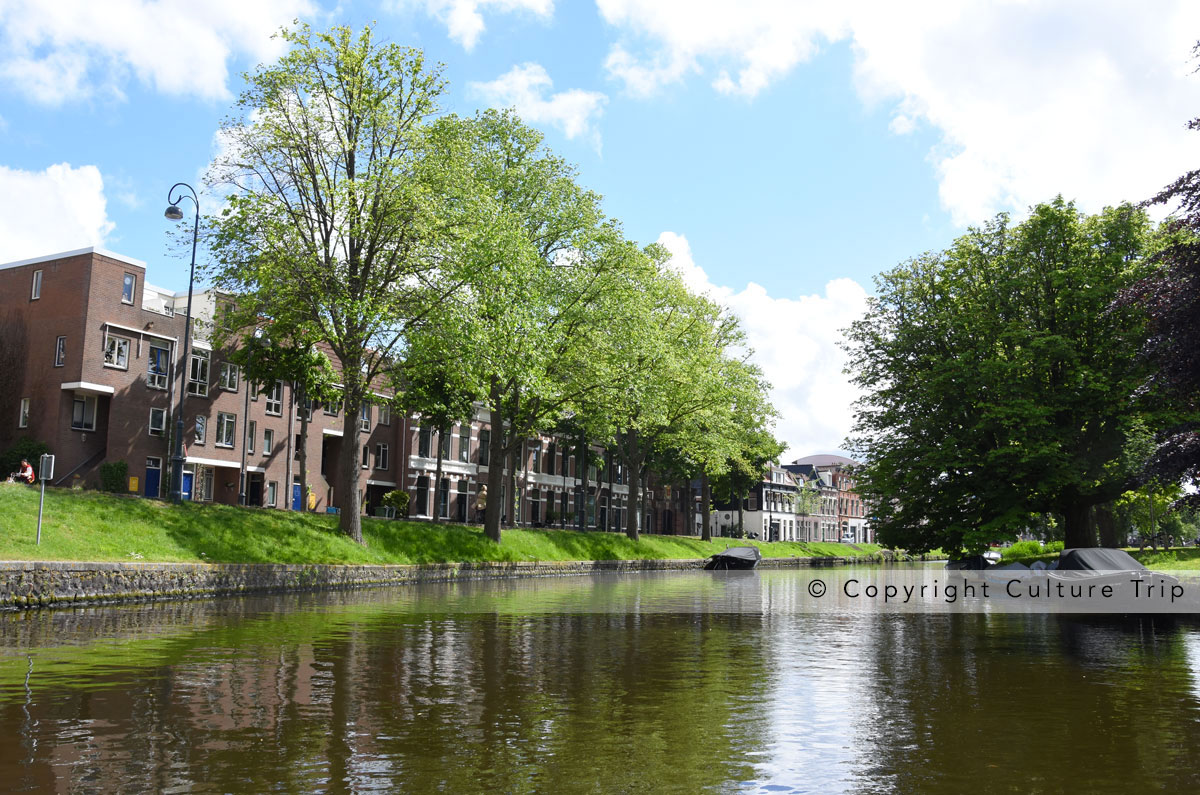 Le centre-ville de Haarlem