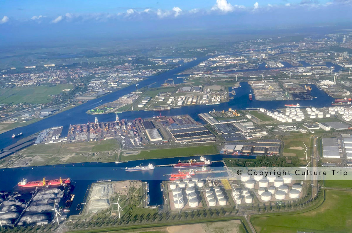 La zone industrielle de Westpoort.