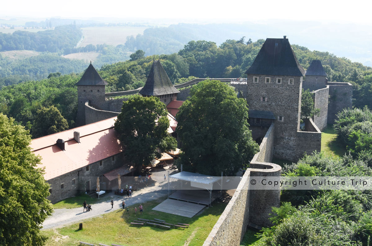 Le château d'Helfštýn