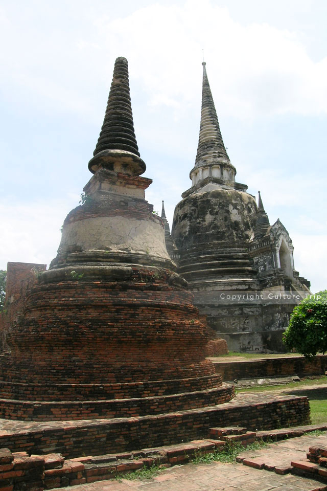 Chedi à Ayutthaya