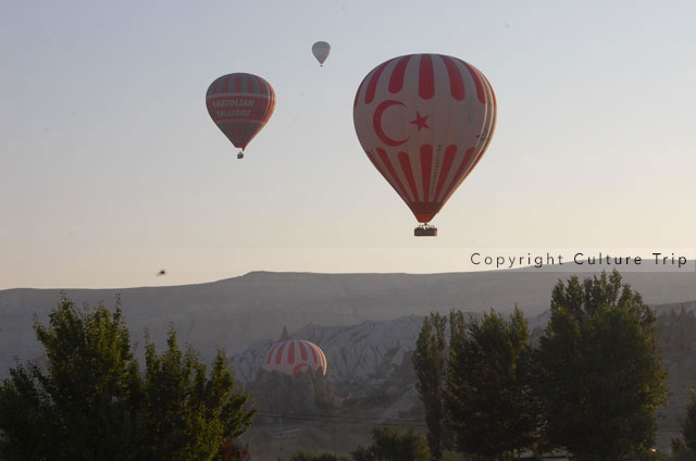 Survol en montgolfière